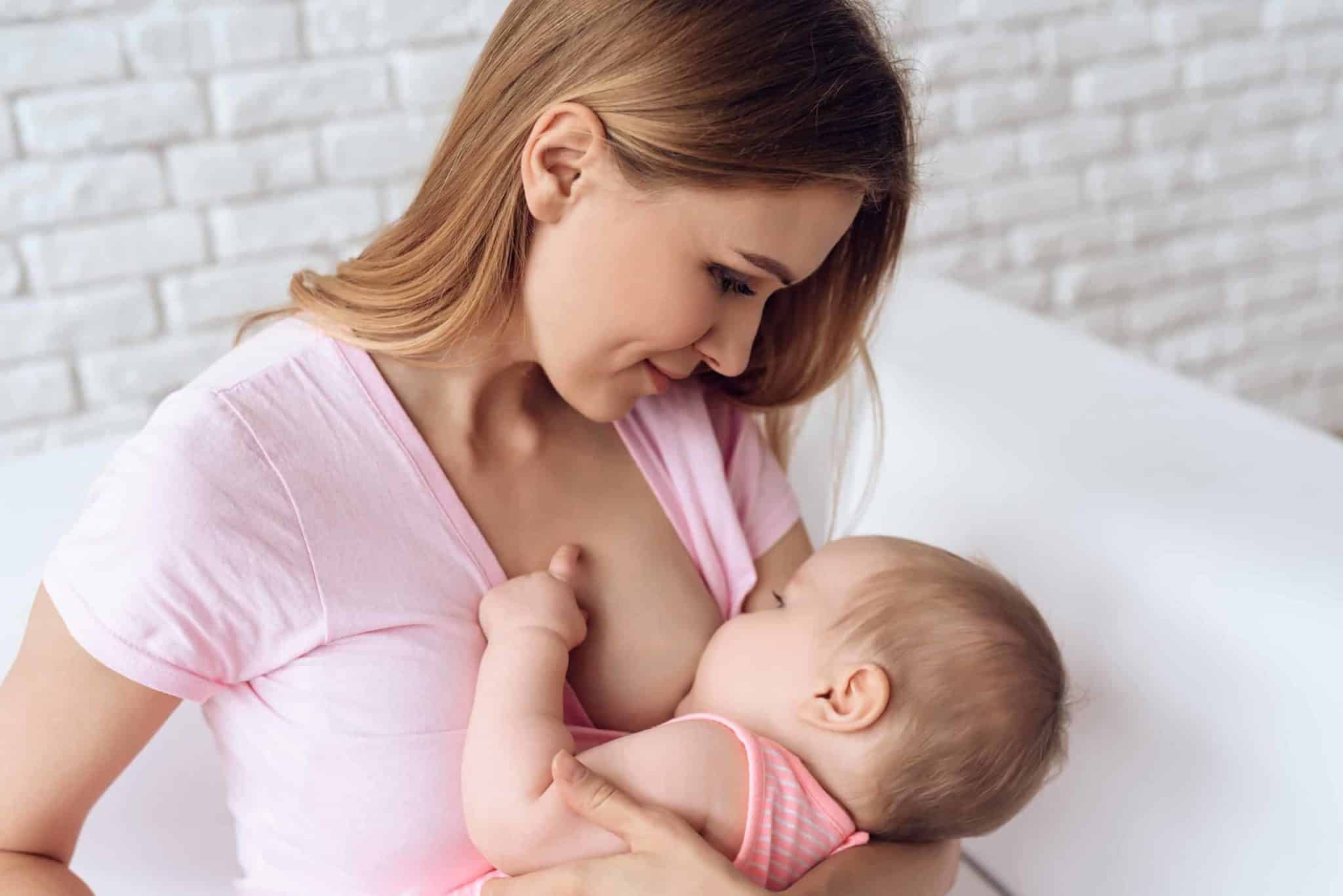 Breastfeeding with large breasts Breasts come in all shapes and sizes, and  all of them work just fine for breastfeeding. The size of a woman's  breasts, whether large or small, doesn't reflect their milk-making  capacity, nor how easy breastfeeding is